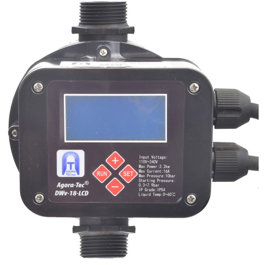Pumpensteuerung elektronisch 16A LCD für Hauswasserwerk &amp; Gartenbewässerung - Bild 2