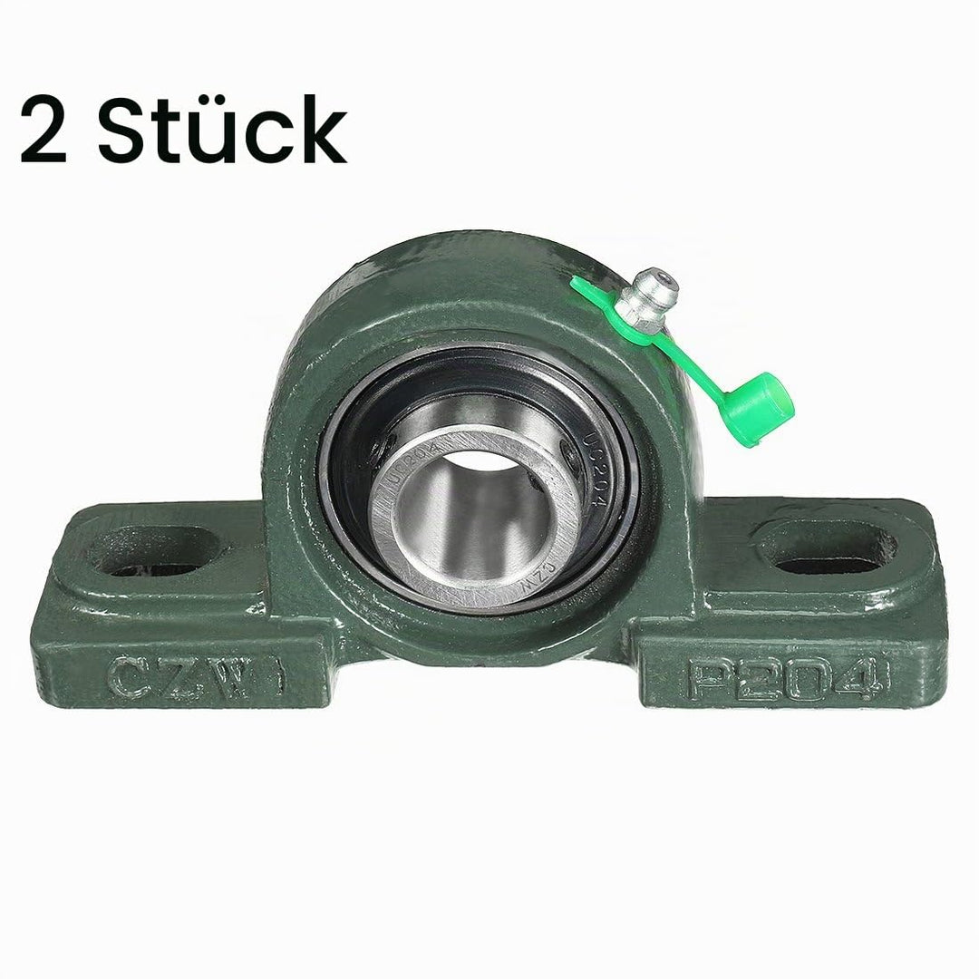 Stehlager UCP204 20mm Bohrung selbstausrichtend 2er-Set - Bild 5