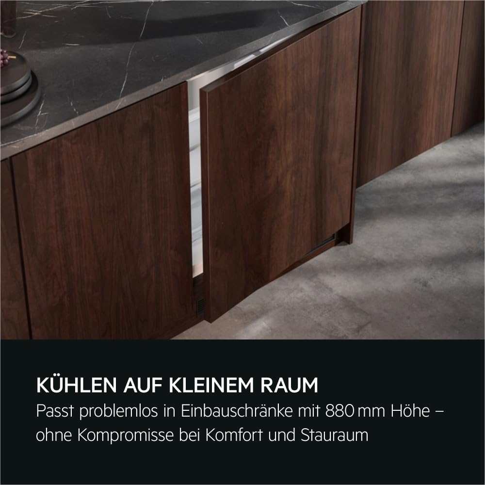 Einbau-Kühlschrank 88 cm ohne Gefrierfach 142L mit LED - Bild 4