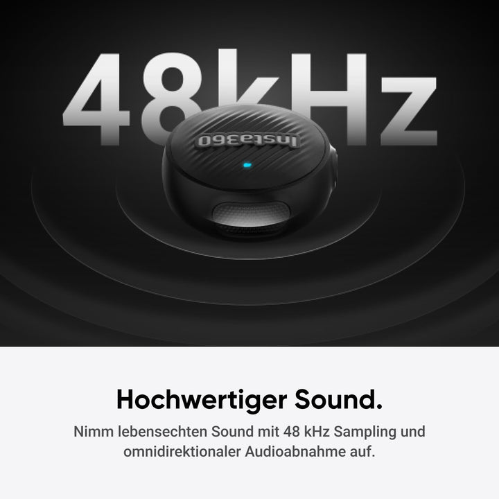 Drahtloser Mikrofon-Transmitter 7,9 g ultraleicht für Actionkameras - Bild 3