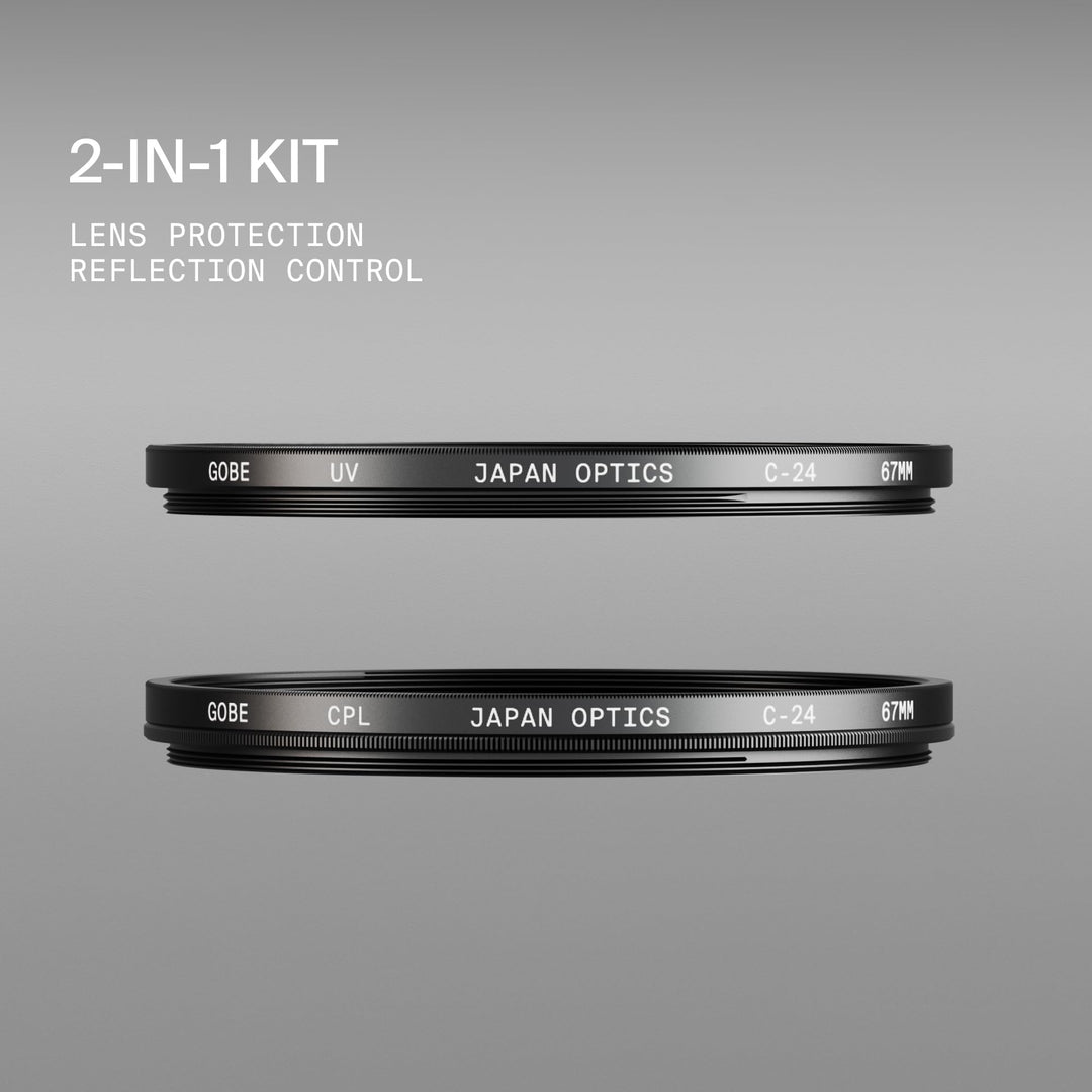 Kamerafilter-Set 43mm UV-Filter + Polfilter CPL mit Nano-Beschichtung - Bild 3