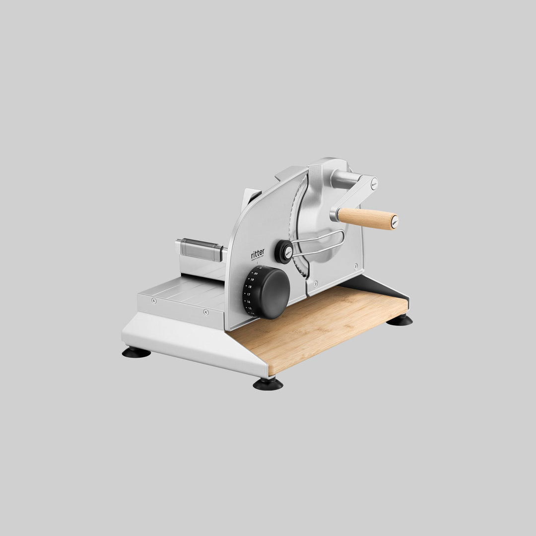 Manueller Allesschneider mit Wellenschliffmesser, stufenlos 0–20 mm - Bild 7