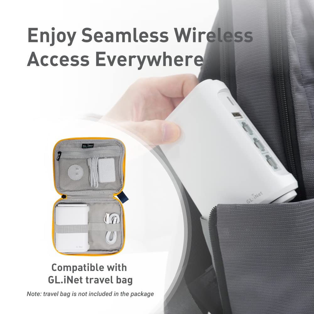 Reise-Router AC1200 Dual-Band VPN WiFi 3x Gigabit-Port 145g - Bild 2