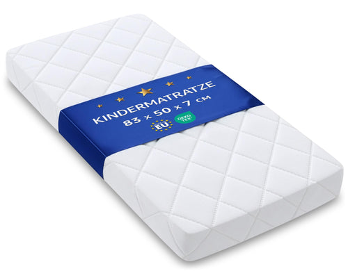 Babymatratze Beistellbett 50x83 cm Oeko-Tex abnehmbarer Bezug