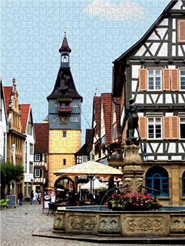 Foto-Puzzle Winnenden Altstadt 1000 Teile, 64x48 cm - Bild 3