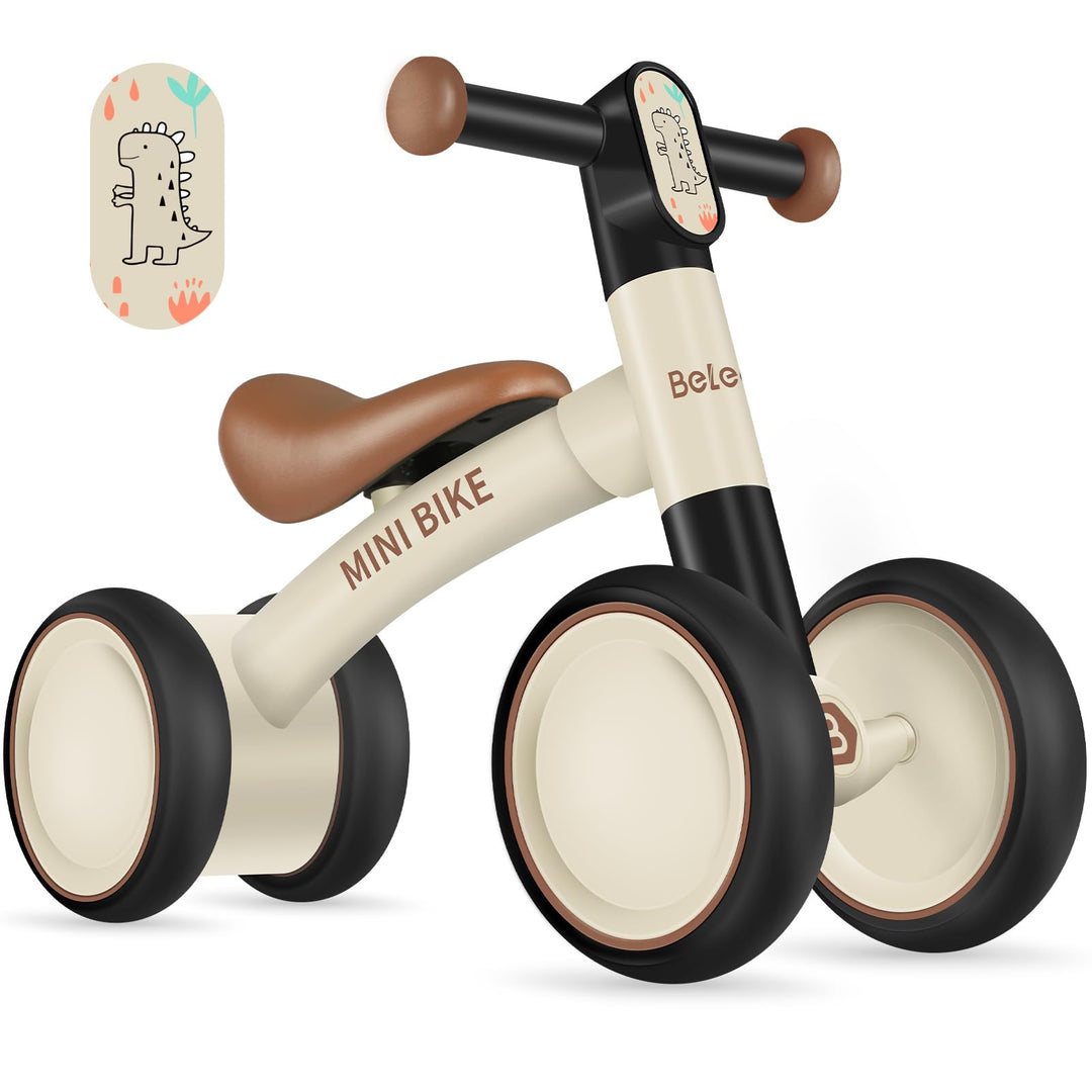 Laufrad Baby 4-Rad EVA-Räder für Kleinkinder 10-24 Monate