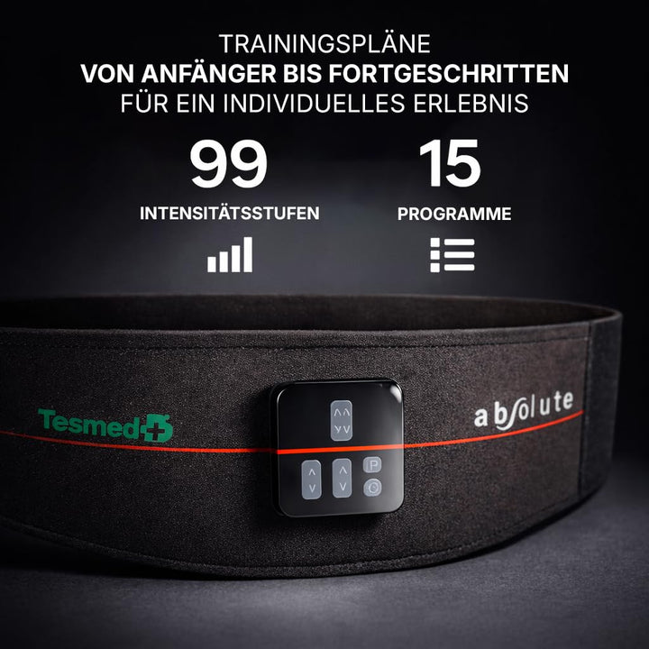 EMS Bauchmuskeltrainer Gürtel kabellos 99 Stufen wiederaufladbar - Bild 4