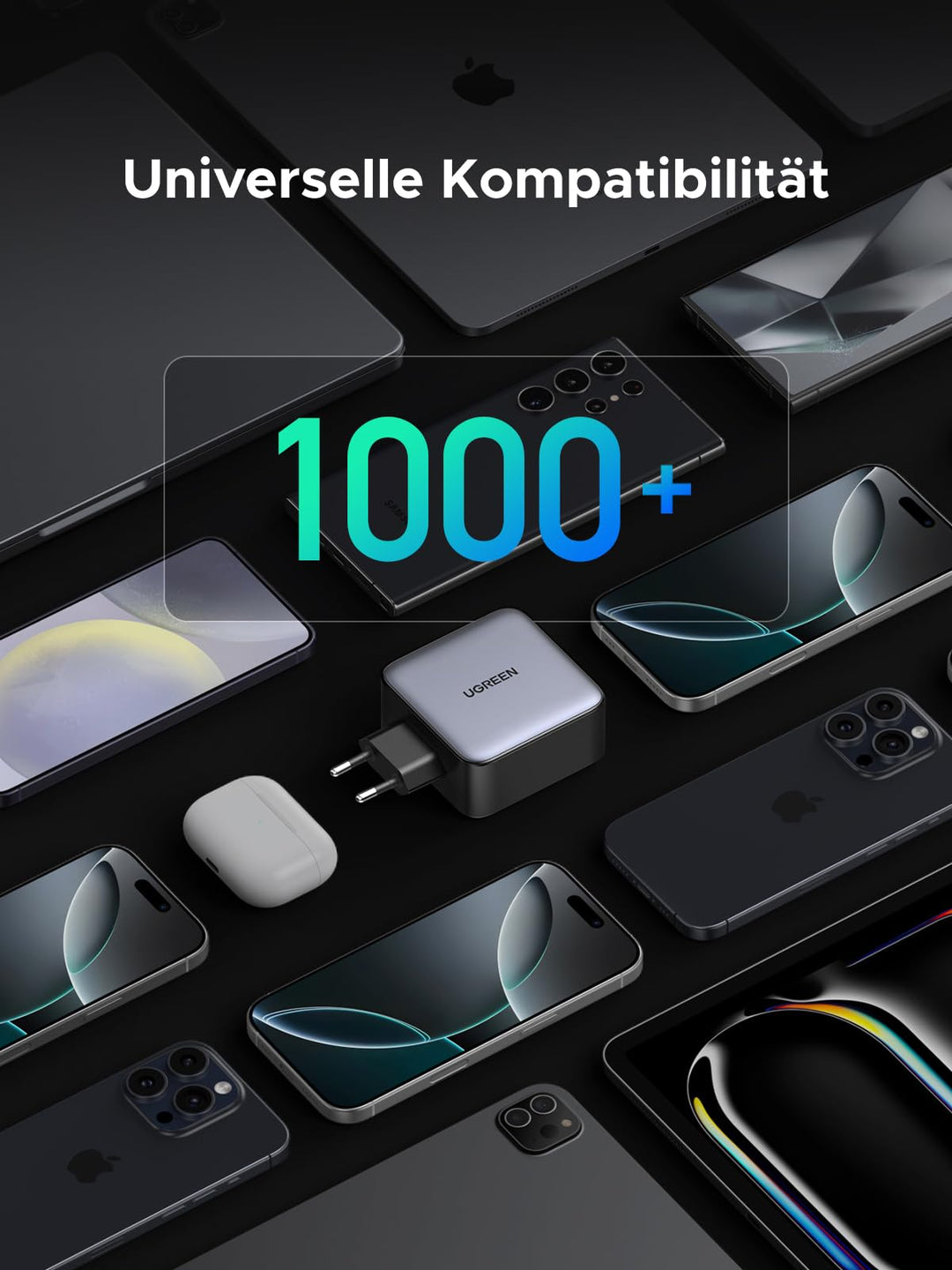USB-C Ladegerät 200W GaN 4-Port PD3.1 für Laptop &amp; Smartphone - Bild 7