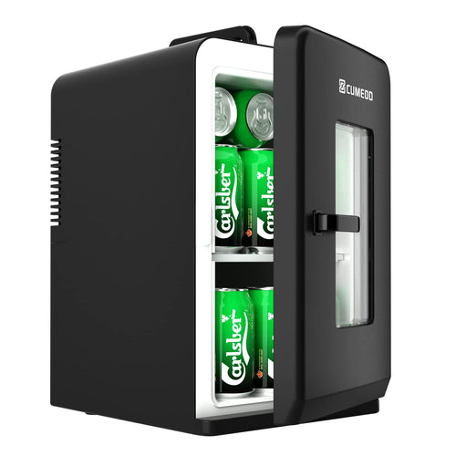 Mini Kühlschrank 15L mit Kühl- und Heizfunktion 12V/220V für Auto und Büro