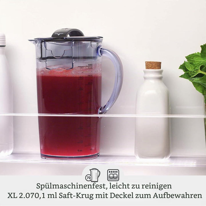 Entsafter Edelstahl mit Cold Spin Technologie, grosses Einwurfloch - Bild 5