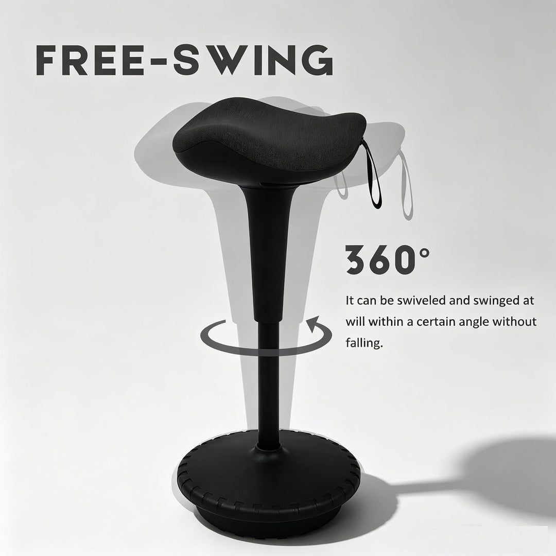 Stehhilfe Arbeitshocker Sattelkissen höhenverstellbar ergonomisch - Bild 4