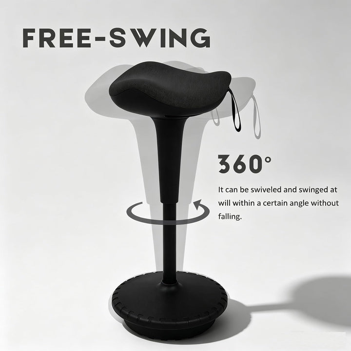 Stehhilfe Arbeitshocker Sattelkissen höhenverstellbar ergonomisch - Bild 4