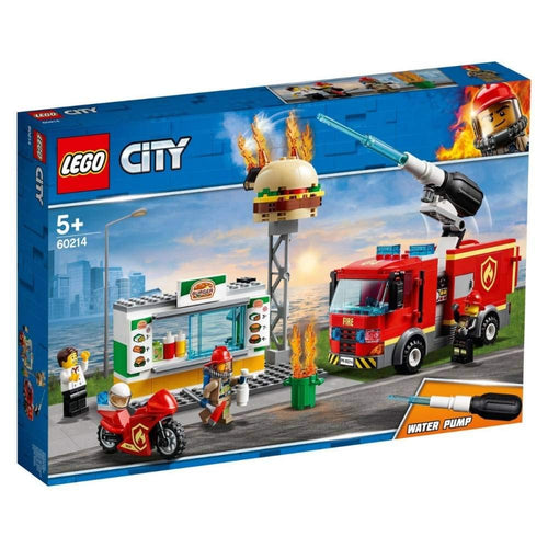 LEGO City Feuerwehreinsatz Burger-Restaurant 60214, 327 Teile