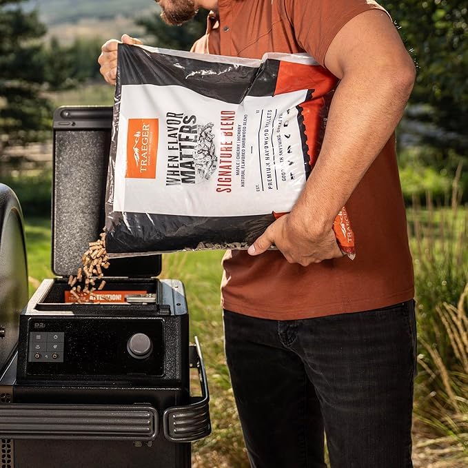 Holzpellets Hickory-Ahorn-Kirsch Signature Blend für Pelletgrill 9 kg - Bild 4