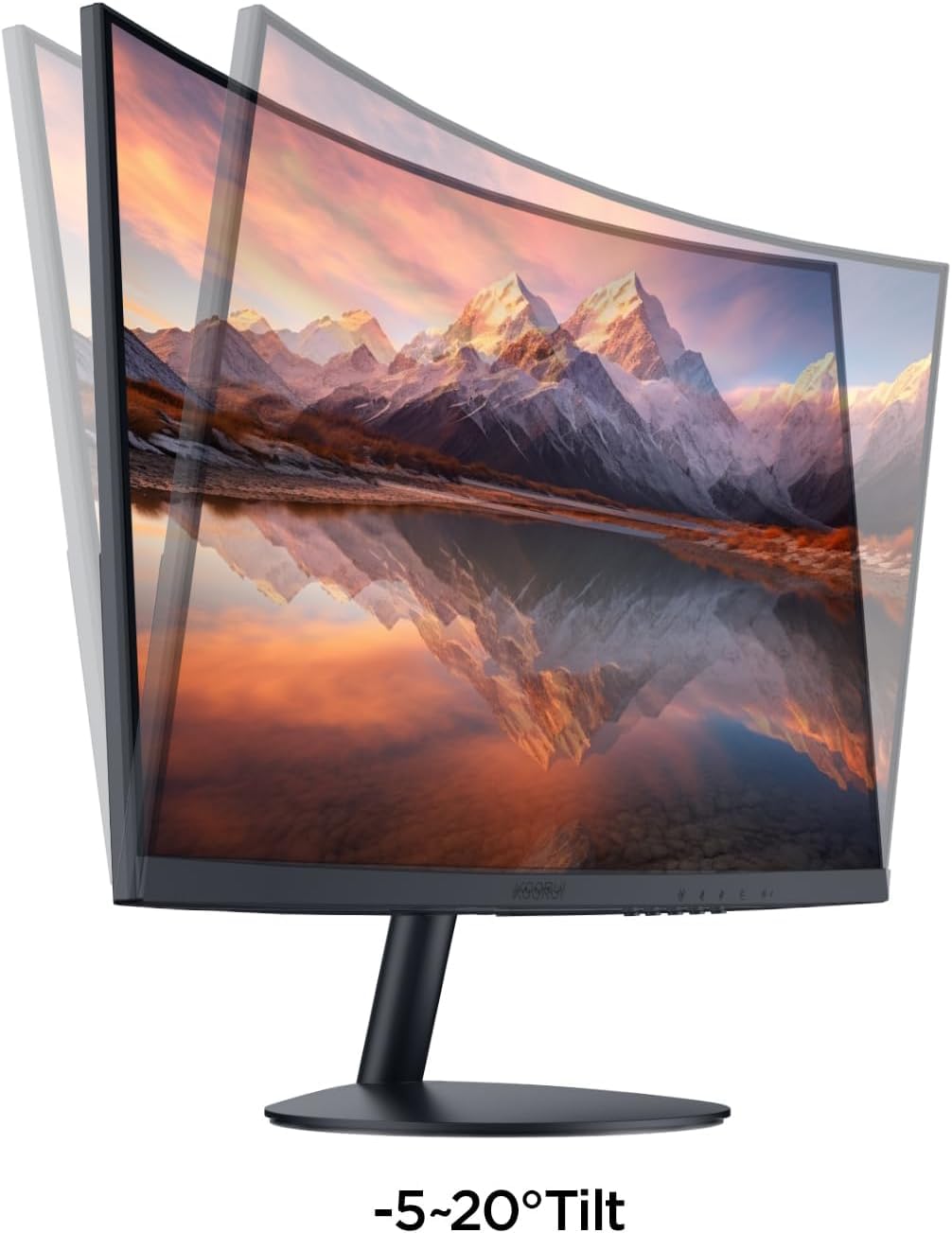 Curved Monitor 23,6 Zoll Full HD 100Hz VA-Panel 178° Sichtwinkel - Bild 6