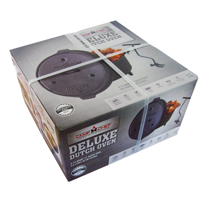 Dutch Oven Gusseisen 6,6 L mit Deckellifter und Kokoskohle Set - Bild 8