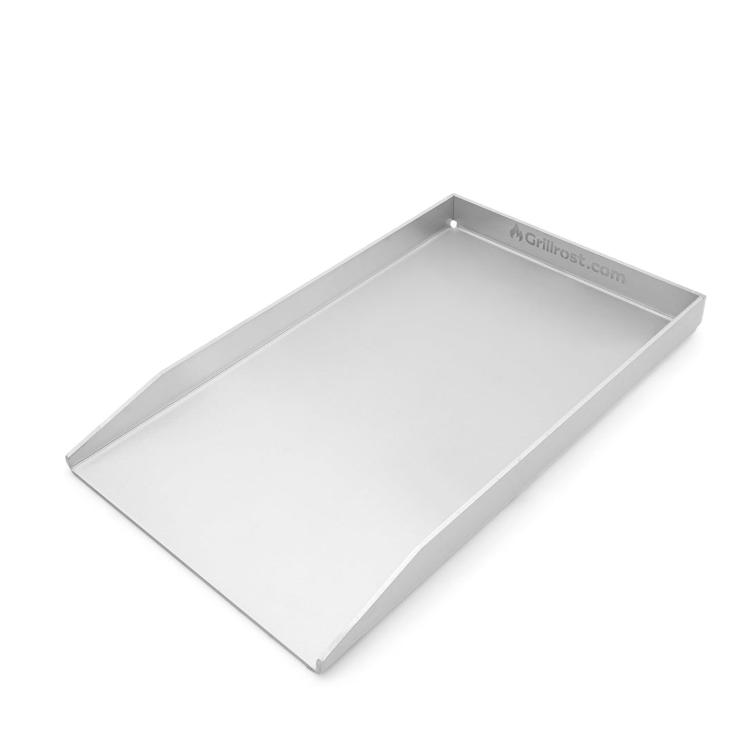 Plancha Grillplatte Edelstahl 4mm 44,3x26cm für Weber Spirit - Bild 2