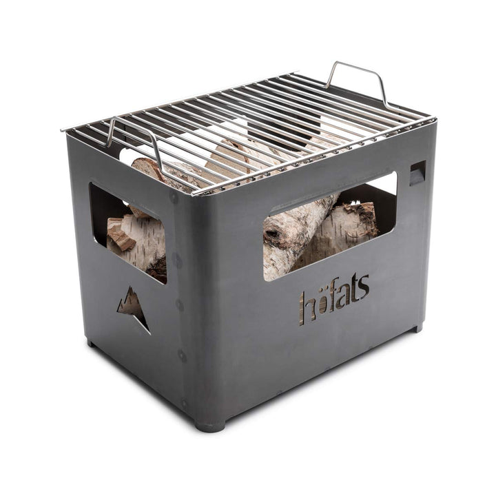 Grillrost Edelstahl eckig für BEER BOX Feuerkorb - Bild 2