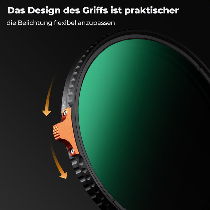 Variabler ND Filter 67mm ND2-400 mit Hebel und Nano-Beschichtung - Bild 5