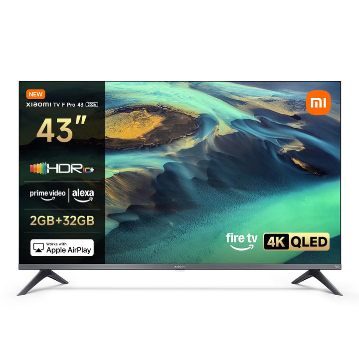 QLED Fernseher 43 Zoll 4K Fire TV HDR10+ Dolby Audio