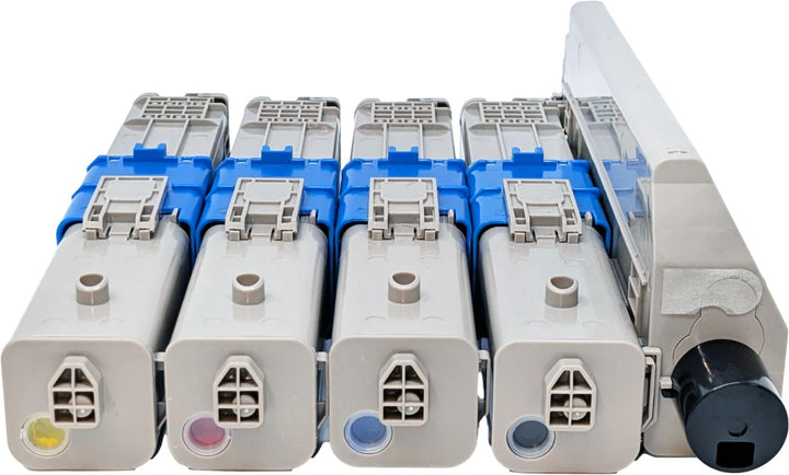 Toner-Set 4-farbig CMYK kompatibel für OKI C310 C330 C510 MC351 - Bild 4