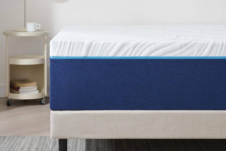 Kaltschaummatratze 90x200 7-Zonen Gel-Memory-Foam H3/H4 wendbar