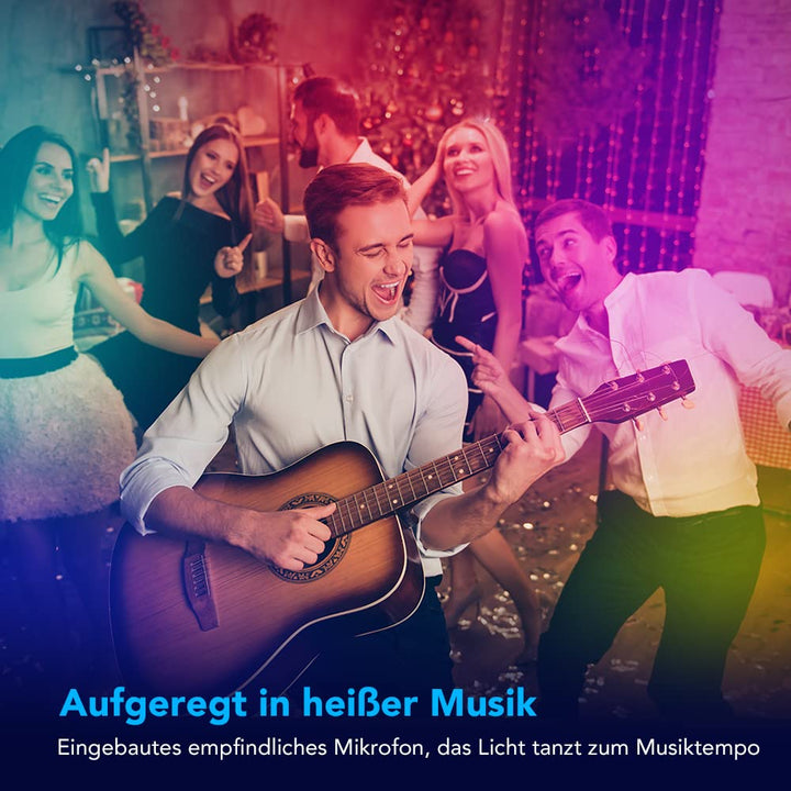 LED Streifen RGB WiFi 10m mit Musik-Sync und App-Steuerung - Bild 3