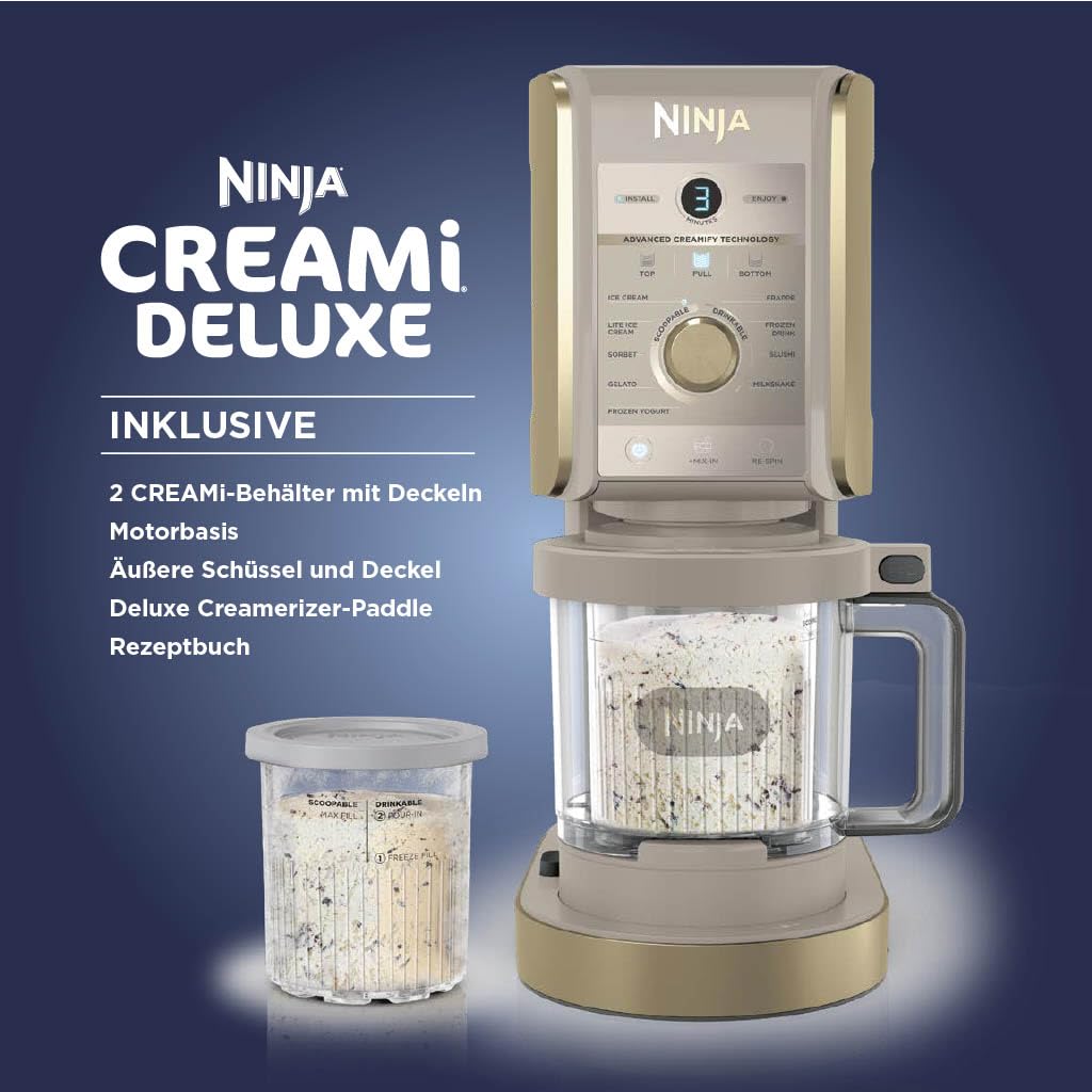 Eismaschine 10 Funktionen 2x710ml Behälter für Eis &amp; Frozen Drinks - Bild 2