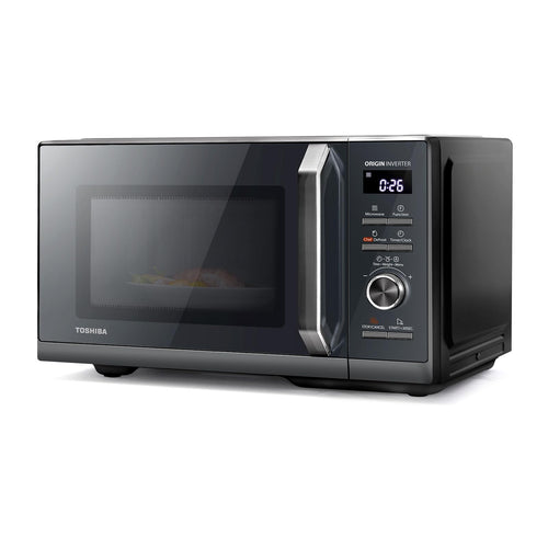 Mikrowelle mit Grill 25L Unterbau 3-in-1 Inverter Morandi-Grau