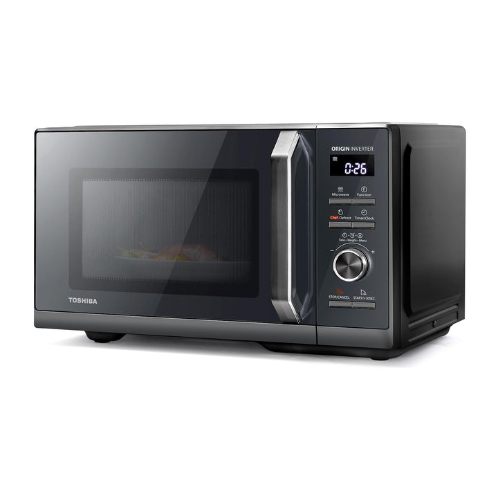 Mikrowelle mit Grill 25L Unterbau 3-in-1 Inverter Morandi-Grau