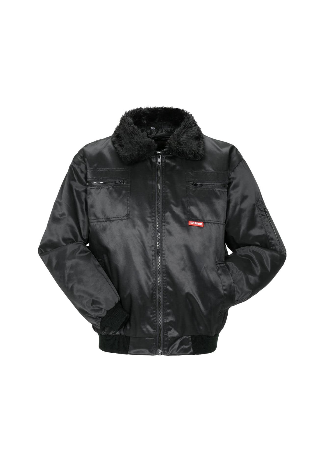 Kälteschutzjacke 3-in-1 mit Webpelzfutter Schwarz Grösse L