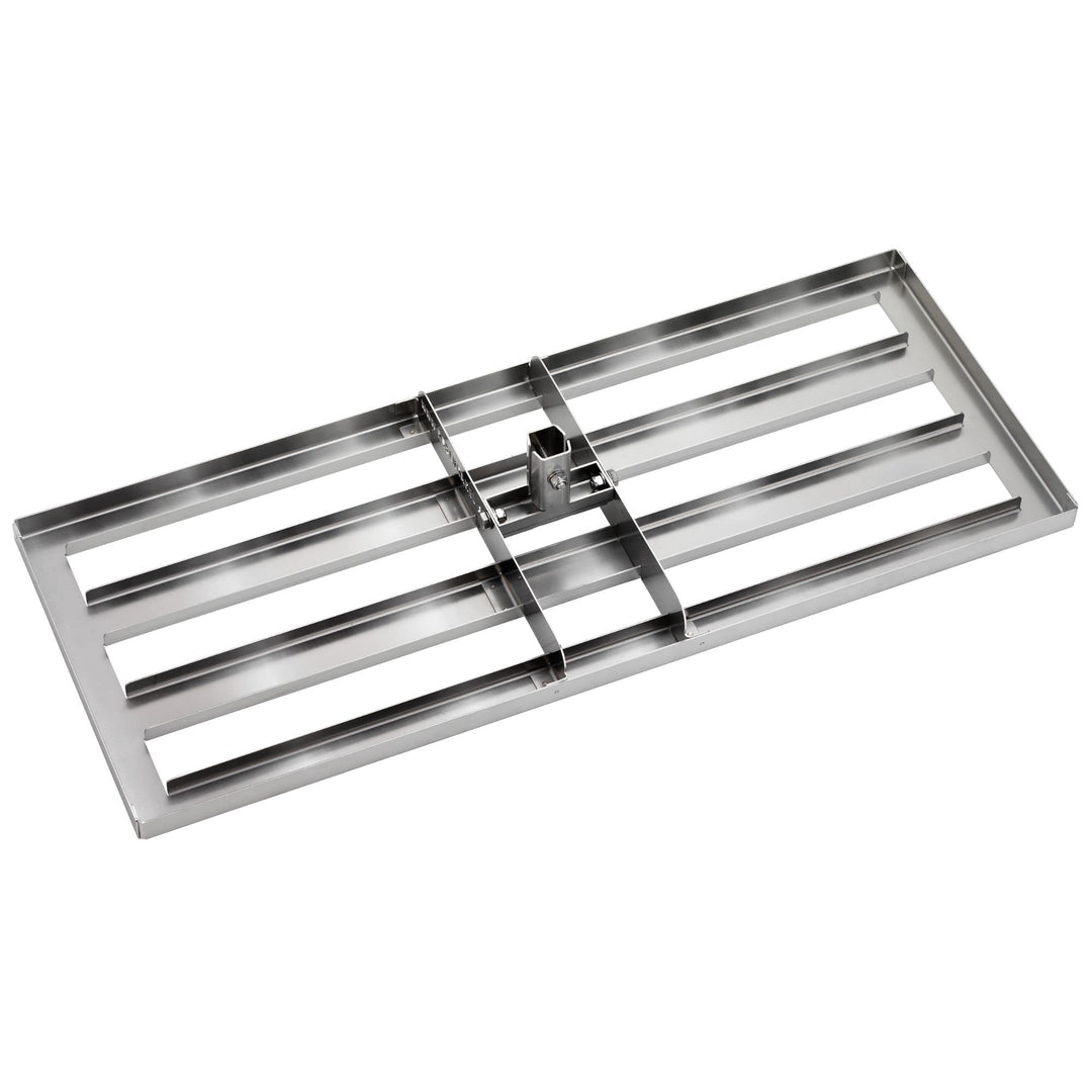 Rasenrakel Edelstahl V2A 80x30cm zum Sanden und Nivellieren