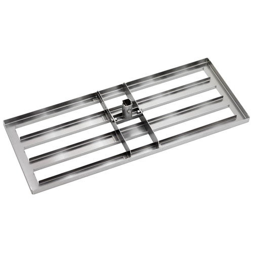 Rasenrakel Edelstahl V2A 80x30cm zum Sanden und Nivellieren