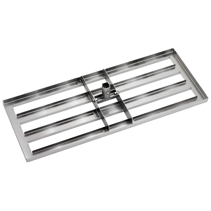 Rasenrakel Edelstahl V2A 80x30cm zum Sanden und Nivellieren