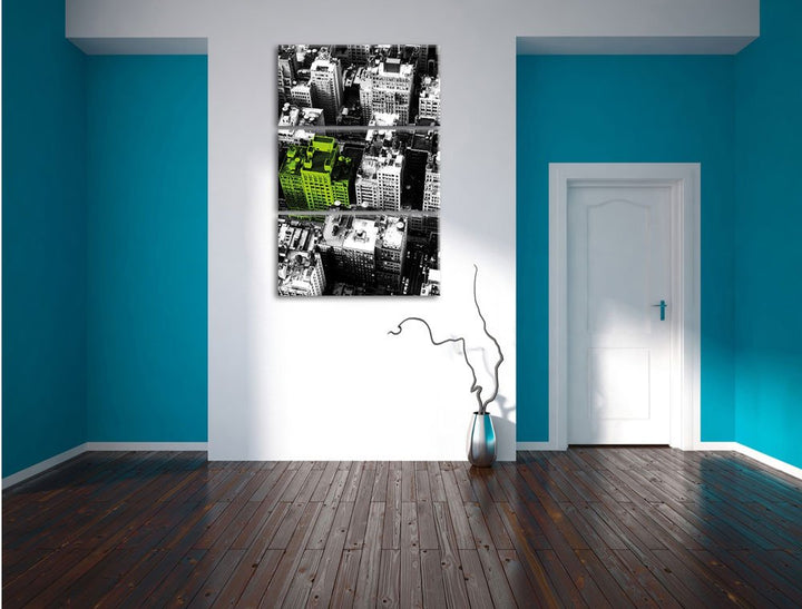Leinwandbild New York City 3-teilig Schwarz-Weiss 120x80cm - Bild 5