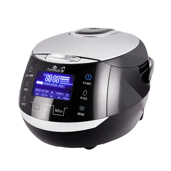 Reiskocher mit Keramikschale 1,5 L Fuzzy Logic 12 Kochfunktionen