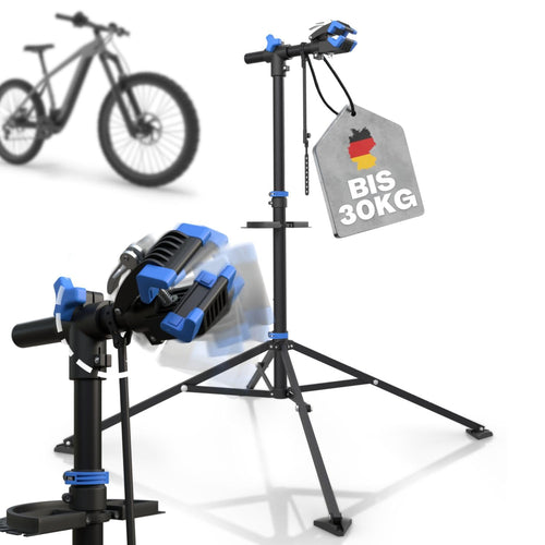 Fahrrad Montageständer höhenverstellbar 98-155 cm bis 30 kg E-Bike