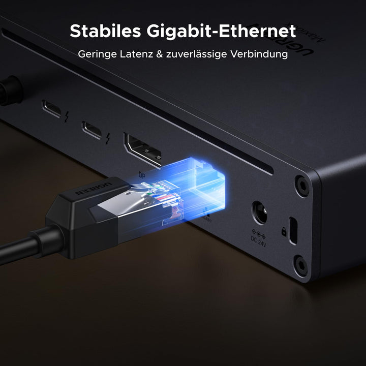 Thunderbolt 5 Dockingstation 10-in-1 Dual 6K 140W fuer Laptop - Bild 6