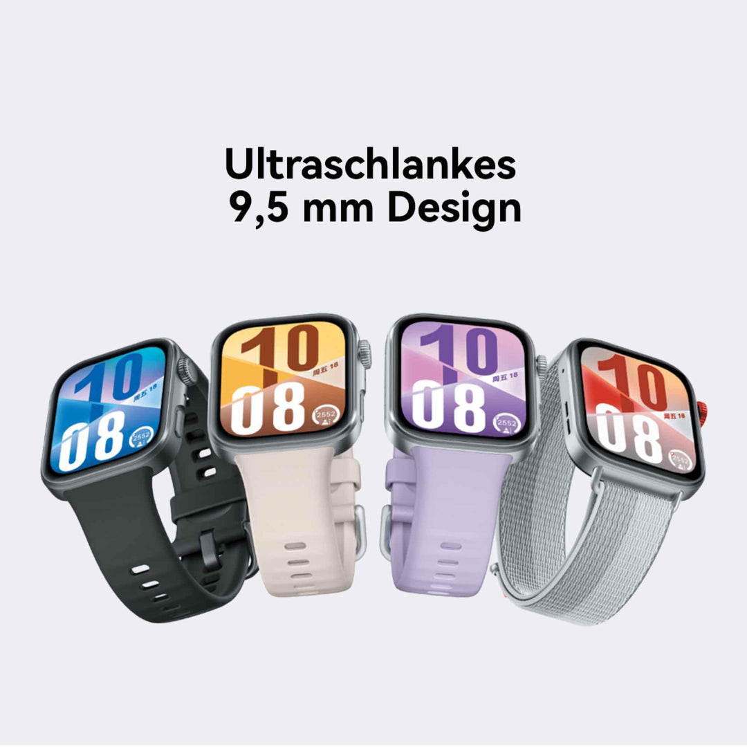 Smartwatch GPS Fitness Tracker 9,5 mm flach 27 g, 10 Tage Akku - Bild 3