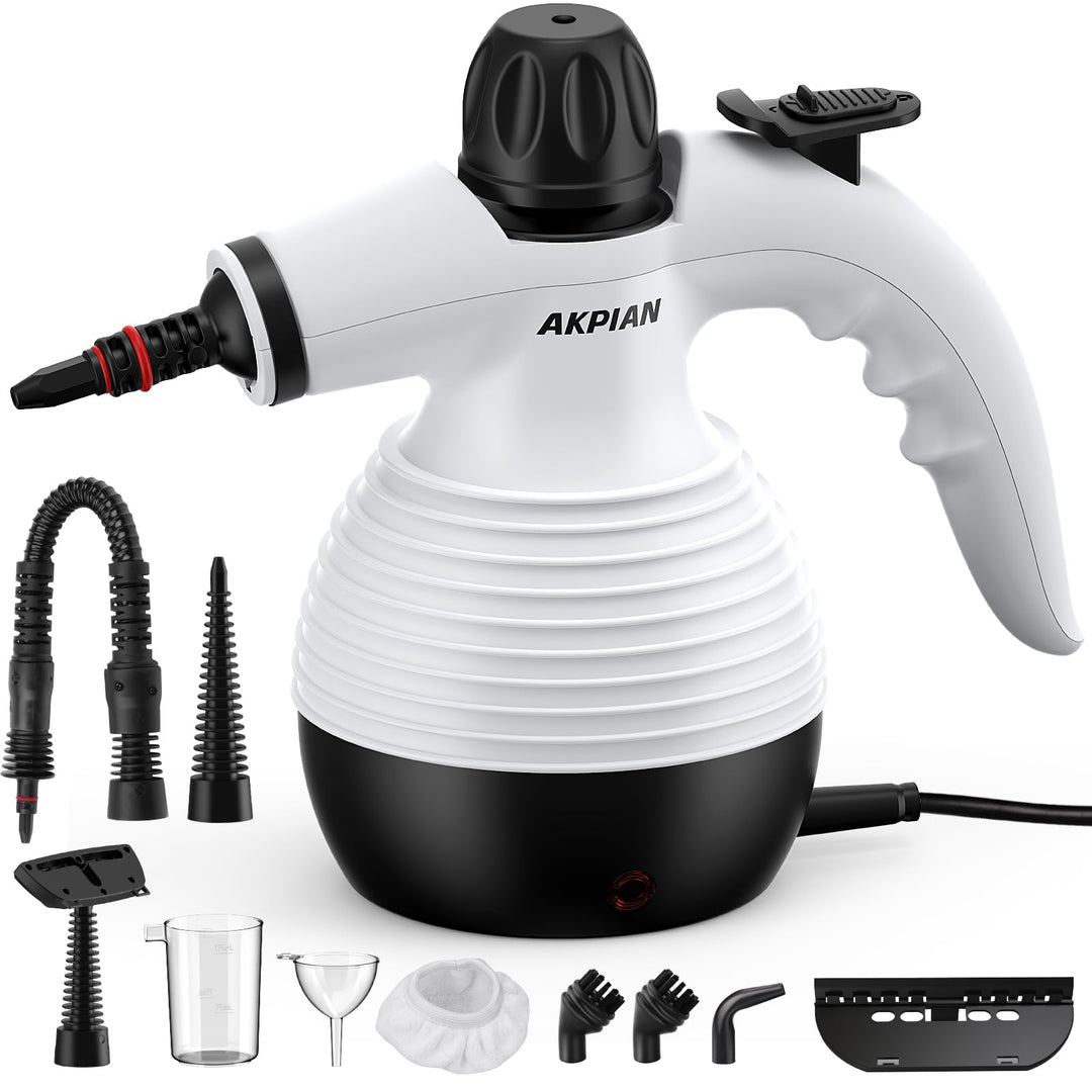 Handdampfreiniger 1050W chemiefreie Reinigung 10-tlg. Zubehörset