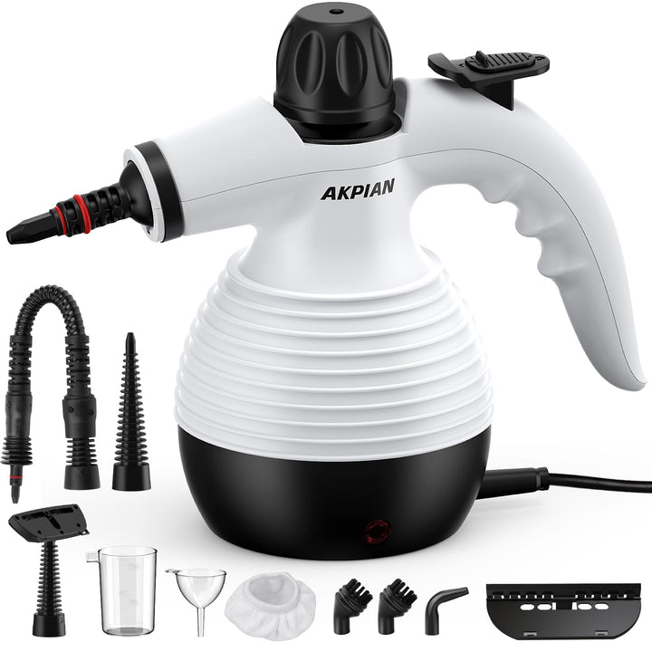 Handdampfreiniger 1050W chemiefreie Reinigung 10-tlg. Zubehörset