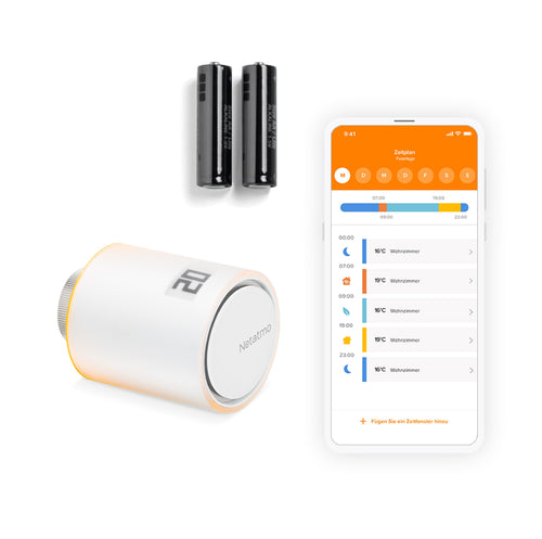 Smartes Heizkörperthermostat WLAN Zusatzmodul mit App-Steuerung