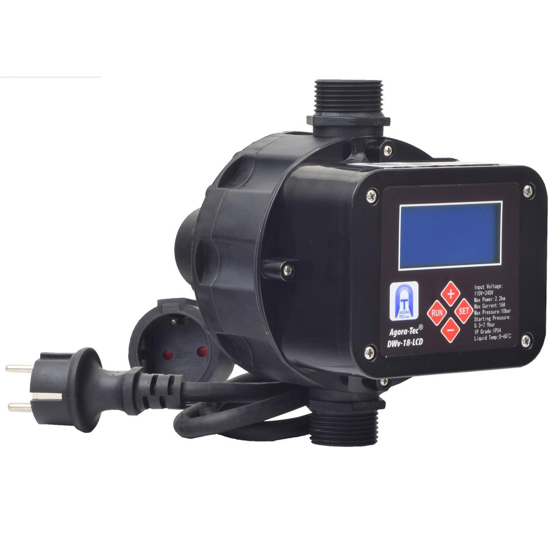 Pumpensteuerung elektronisch 16A LCD für Hauswasserwerk &amp; Gartenbewässerung - Bild 5