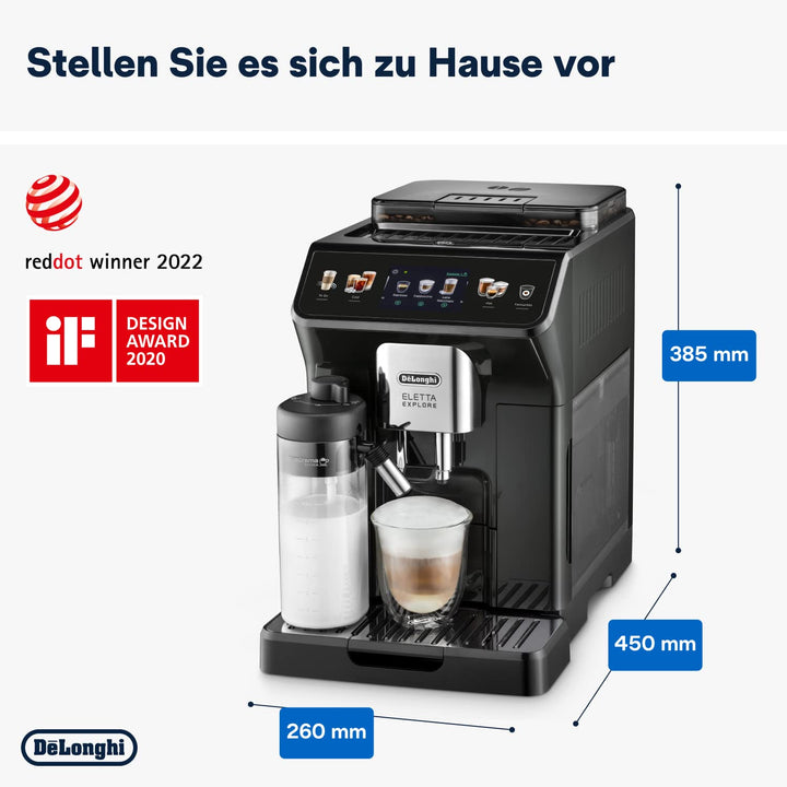 Kaffeevollautomat 40+ Getränke heiss &amp; kalt TFT-Display 4 Profile - Bild 6