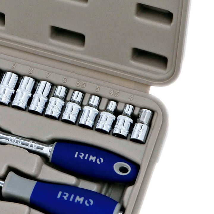 Steckschlüssel-Set 1/4" 35-teilig Chrom-Vanadium DIN-Norm - Bild 4