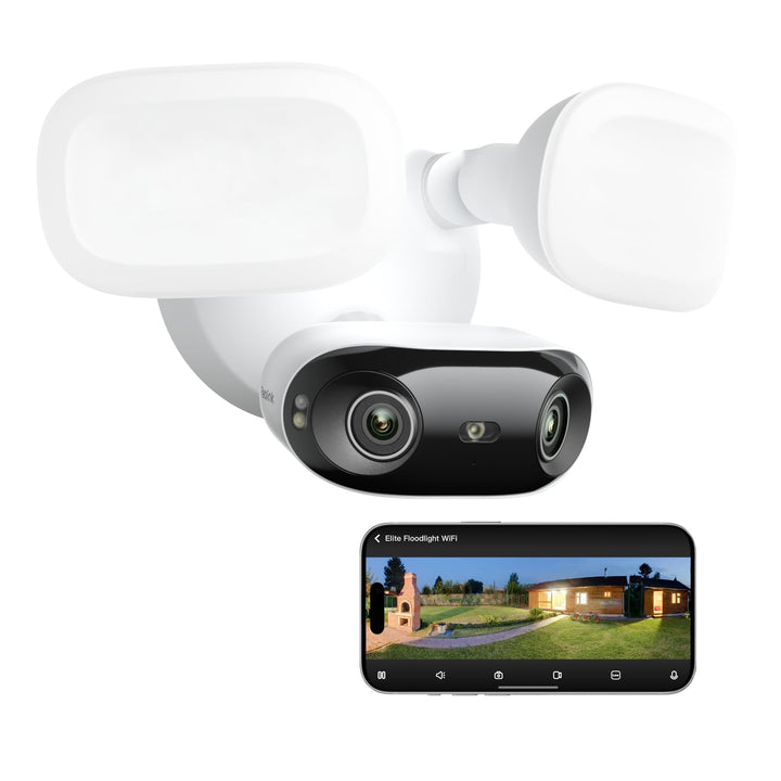Überwachungskamera Aussen 4K 8MP Flutlicht 3000 Lumen Wi-Fi 6