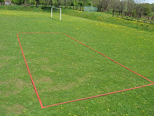 Badminton Spielfeldmarkierung 13,4x5,6m verstellbar Einzel & Doppel