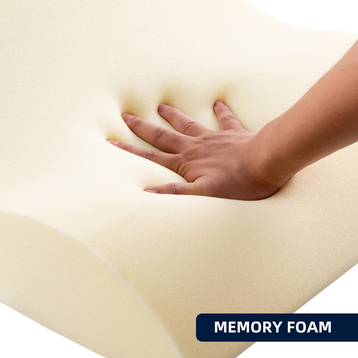 Lesekissen Memory-Schaum Keilkissen extra breit 62,5 cm Rückenunterstützung - Bild 5