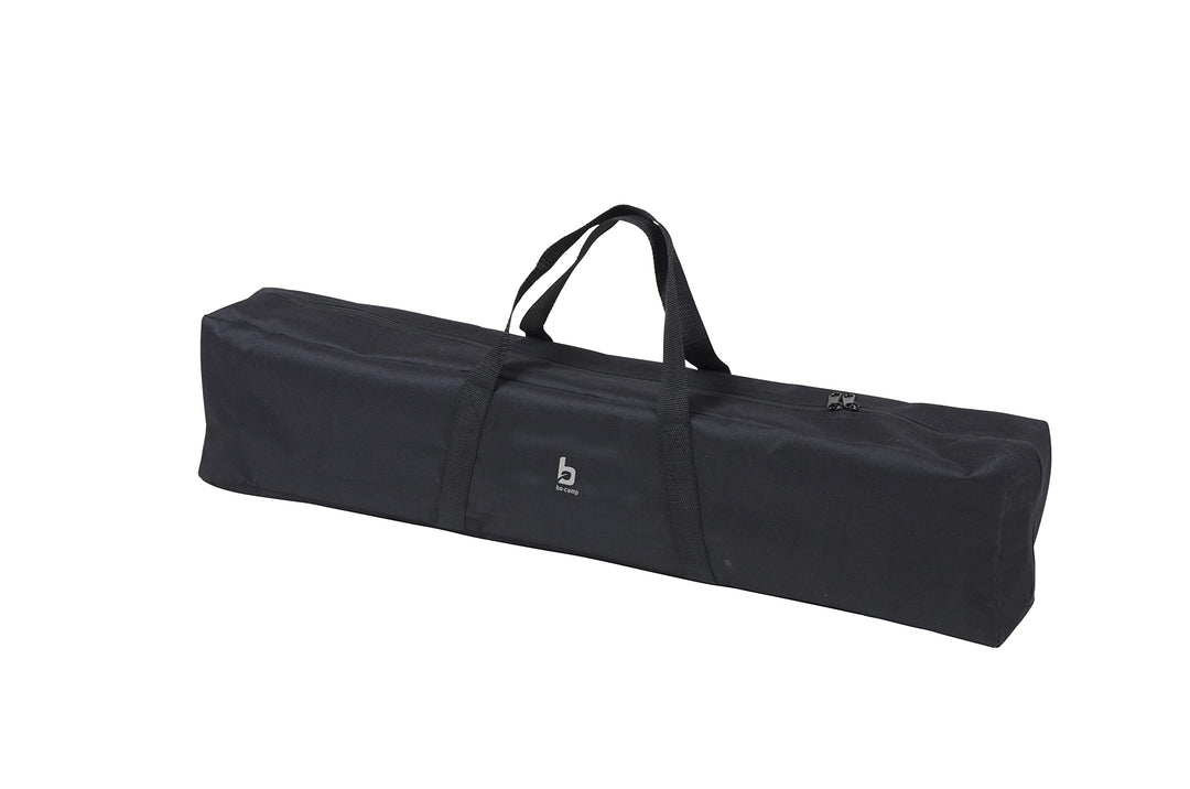 Campingtisch Bambus höhenverstellbar 43–65 cm Aluminium klappbar - Bild 5