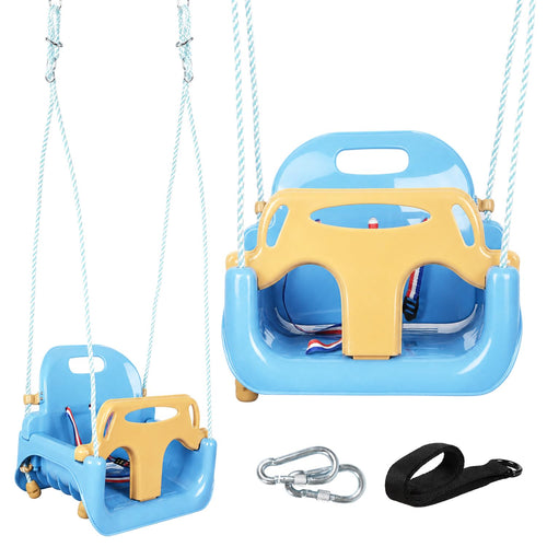 Kinderschaukel 3-in-1 Indoor Outdoor verstellbar 6 Monate bis 6 Jahre